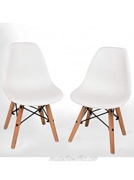 UrbanMod Kids Modern Style Chairs [Set of 2] ABS Easy-Clean Chairs!! Highest Strength Capacity 330lbs!