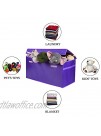 Toy organizer JUMBO Collapsible Toy Chest for Kids XX-Large Huge Storage Basket w  Flip-Top Lid | Organizer Bin for Bedrooms Closets Child Nursery | Store Stuffed Animals Games Clothes Shoes