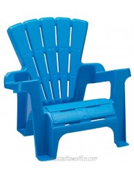 American Plastic Toys Kids Blue Adirondack Chair 6-Pack