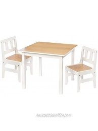 Honey-Can-Do Kids Table and Chairs TBL-09662 Natural