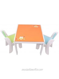 Labebe Toddler Table Chair Set Wood Wooden Table for 1-5 Years Baby Table Chair Set Orange Owl Toddler Play Table Baby Activity Table Kid Table Cover Kid Table Toys Toddler Table Kid Desk Chair