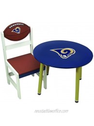 St. Louis Rams Wooden Team Table