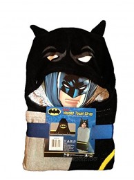 Batman Hooded Towel Wrap Poncho 24" X 50"