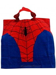 Disney Marvel Spider-Man Children's Hooded Towel for Beach Pool or Bath