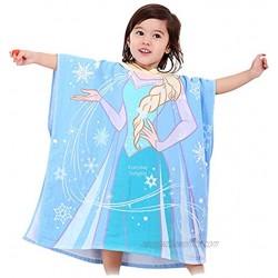 Everyday Delights Disney Frozen Elsa Bath Pool Beach Hooded Towel Poncho