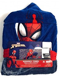 Jay Franco Spiderman Hooded Bath Towel