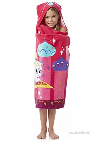 Nickelodeon Shimmer and Shine Hooded Towel Wrap for Bath Pool and Beach