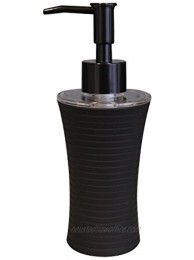 Grund Z22200510 Tower Soap Dispenser Accessories Black 7x7x18,5 cm 100% Rubber Coated Polypropylene 7 x 7 x 18.5 cm