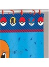 Pokemon I Choose You Pikachu and Friends Kids Shower Curtain