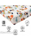 Baby Changing Pad Cover Ultra Soft Changing Table Pad Cover for Diaper Changing Pad 100% Cotton Change Table Sheets for Baby Girls and Boys Dinosaur