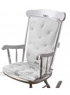 Baby Doll Bedding Heavenly Soft Adult Rocking Chair Pad White Chair is not Included with The Product