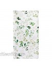 Baby Floral Diaper Changing Pad Cover Cradle Mattress Sheets Infant Stretchy Fabric Changing Table Cover Changing Mat Cover Baby Nursery Diaper Changing Pad Sheets 32''X 16'' Green Leaves