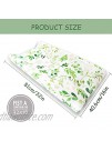 Baby Green Leaf Diaper Changing Pad Cover Cradle Mattress Sheets Infant Stretchy Fabric Changing Table Cover Changing Mat Cover Baby Nursery Diaper Changing Pad Sheets Green Leaves