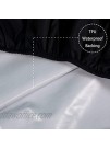 Belsden 2 Pack Waterproof Changing Pad Cover Soft Microfiber Diaper Change Table Sheets for Baby Boys and Girls Fit 32" x 16" Changing Pad Machine Washable Durable Black & Light Grey