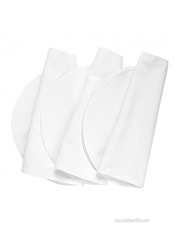 Boppy Changing Pad Liner | 3 Count | | Crisp White Terrycloth| Waterproof Backing Makes Messy Diaper Changes a Breeze | For Changing Pads or On-the-Go | Machine Washable and Dryable