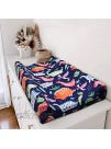 Changing Pad Covers Boys Dinosaur Diaper Changing Pad Cover Baby Cradle Mattress Sheet for Infant Soft & Breathable Blue