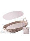 Linen Cover for Baby Changing Basket 100% Linen Changing Pad Liner