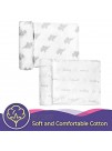 Organic Cotton Ultra Soft Hypoallergenic Changing Pad Covers 2-Pack Fits Standard Size Pads 16” x 32” Comes with Two Unisex Design