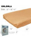 Owlowla Changing Pad Cover Soft Minky Dots Changing Table Sheets for Baby Boy and Girl 2PackWhite Classic Brown