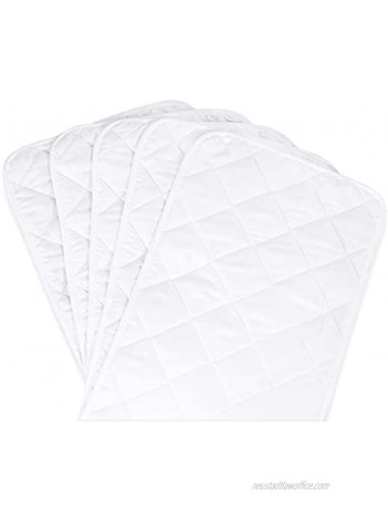 SINSAY 5 Pack Waterproof Changing Pad Liners Size 27’’ x 13’’ Portable Diaper Pads Soft Breathable & Noiseless Changing Table Cover Liners Washable & Reusable Changing Table Pads