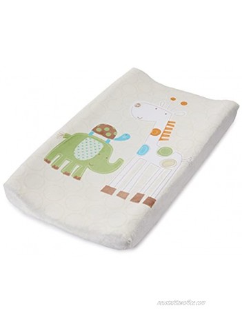 Summer Infant Ultra Plush Character Changing Pad Cover Safari Stack