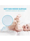 Timoo 100 PCS Disposable Changing Pad Leak-Proof Underpad Bed Table Protector Mat Soft Non-Woven Fabric 17 Inches x 13 Inches
