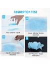 Timoo 100 PCS Disposable Changing Pad Leak-Proof Underpad Bed Table Protector Mat Soft Non-Woven Fabric 17 Inches x 13 Inches
