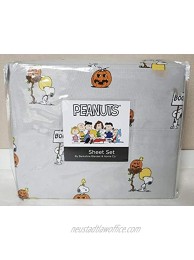 burkshire Peanuts Snoopy Halloween Sheet Set Full Size