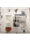 Peanuts Snoopy Halloween Sheet Set Full Size Set Easy Care Polyester