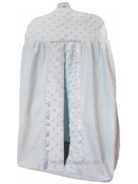 Baby Doll Bedding Heavenly Soft Diaper Stacker Blue