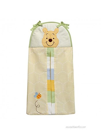 Disney Winnie The Peeking Pooh Diaper Stacker Yellow Blue Green  24.5x12x8.25 Inch Pack of 1
