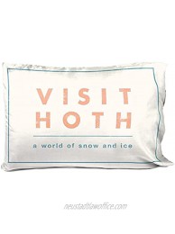 Jay Franco Star Wars Hoth 1 Single Reversible Pillowcase Double-Sided Kids Super Soft Bedding Official Star Wars Product