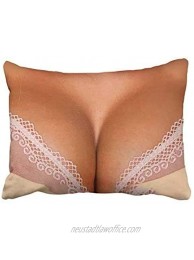 Tarolo Decorative Throw Pillow Cases Covers Boob Big Boobs 20x26 Decor Pillow Cove Case Pillowcase Two Sided