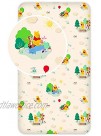 Fitted Sheet Winnie The Pooh Single Bed%100 Cotton,Official Licensed,